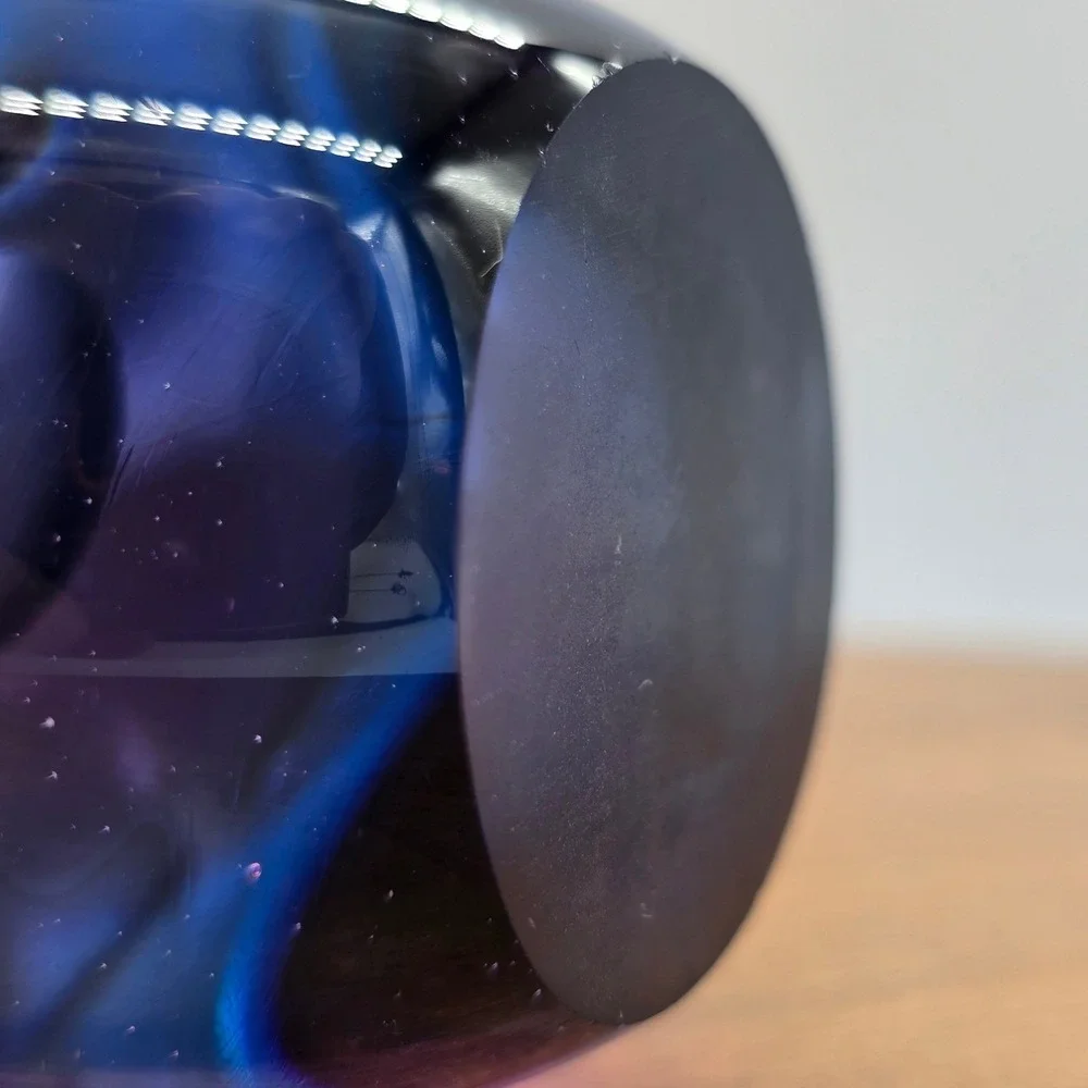 Art Glass Vase Mid Century Modern Penguin Murano-Style Design‎